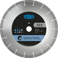 Tyrolit Diamant Trockenschnitt Sägeblatt Premium, DCH FAST CUT, Bohrung 22,23mm, für Hartgestein