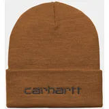 Carhartt WIP Script Beanie - Deep H Brown / Black