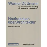 wasmuth verlag gmbh Werner Düttmann. Nachdenken über Architektur