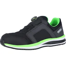 JALAS Halbschuh Tempus 5668 S1P, Schwarz, BOA Gr. 43