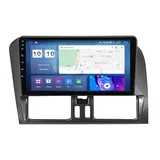 Android 12 Autoradio Mit Navi 2 Din 9 Zoll Touchscreen Autoradio Für Volvo XC60 2008-2017 Mit Carplay Android Auto,mit RDS Bluetooth FM AM Lenkradsteuerung Rückfahrkamera (Color : 2014-2017, Size :