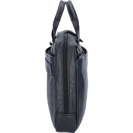 The Skandinavian Brand Businesstasche Umhängetasche Leder Black
