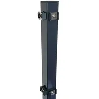 FA-Bausysteme Eckzaunpfosten 20 x 203 cm Anthrazit/Stahl