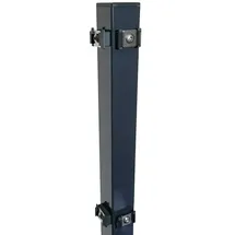 FA-Bausysteme Eckzaunpfosten 20 x 203 cm Anthrazit/Stahl