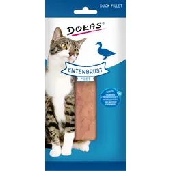 DOKAS Cat Katzen-Snack Entenbrustfilet
