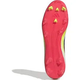 adidas F50 League FG/MG Herren Cloud White/Core Black/Solar Yellow 45 1/3
