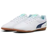 Puma Truco III Hallenfußballschuhe Kinder Hallenschuhe, weiß, Größe 38