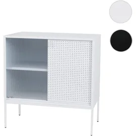 Mendler Highboard 85 x 80 x 45 cm Weiß