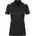 Polo Damen Poloshirt schwarz F501