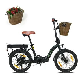 Sachsenrad Faltrad F2 Farmers 20 Zoll RH 35 cm Damen schwarz