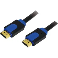Logilink HDMI Anschlusskabel HDMI-A Stecker, HDMI-A Stecker 1.00m Schwarz CHB1101 HDMI-Kabel