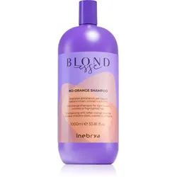 Inebrya BLONDesse No-Orange Shampoo Shampoo mit ernährender Wirkung neutralisiert die Messinguntertöne 1000 ml