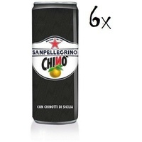 6x San pellegrino Dose Chinotto Chinò 330 ml Italien Bitterorange Limonade