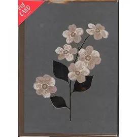 Rico Design Diy Card, Magnolie, Dunkelgrau