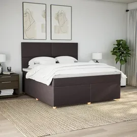 vidaXL Boxspringbett 180 x 200 cm Braun