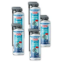 5x 400ml LIQUI MOLY 25051 Multispray Reinigung Pflege Rostlöser Rost Boot Schiff