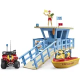 Bruder Life Guard Station mit Quad und Personal Water Craft
