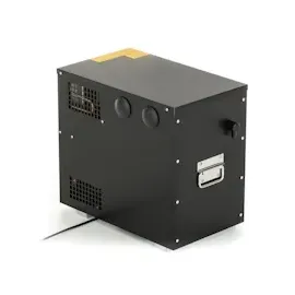 ich-zapfe Komplett Set Zapfanlage, AS-40, 2-leitig, Durchlaufkühler, Nasskühler - Untertheke, Green Line, Zapfkopf:Dreikant,Zapfkopf 2:Korb