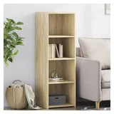 vidaXL Highboard Sonoma-Eiche 40x41x124 cm Holzwerkstoff