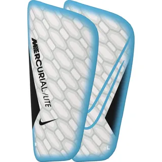 Nike Mercurial Lite - Erwachsene Lite-Fa22 Schienbeinschoner, Blue Fury/Black/Blue Fury, XL