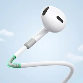 Joyroom JR-EW01 In-Ear-Kopfhörer kabelgebunden, halbe In-Ear-Kopfhörer, Weiß