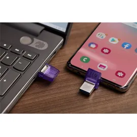 Kingston DataTraveler microDuo 3C USB-Stick 256GB 200MB/s USB-A/USB-C
