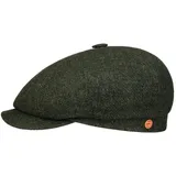 Mayser Seven Hunter Schirmmütze meliert Made in EU Herren Herbst Winter Oliv 62 cm - 62
