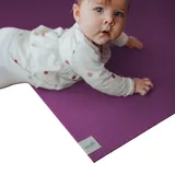 SanoSoft Krabbelmatte Pflaume | Gr.: 120 x 140 cm