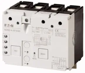 Eaton 292345 Fehlerstromauslöser, 30mA, allstromsensitiv, 4p NZM2-4-XFIA30