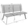 Dehner London 150 x 88 x 64 cm dunkelgrau