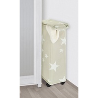 WENKO Wäschesammler Corno Stella 43 l beige