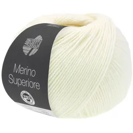 Lana Grossa Häkelgarn Merino Superiore Grau 50 g