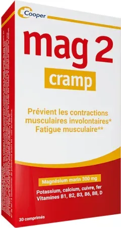 Mag 2 Cramp Marines Magnesium 300mg 30 Tabletten