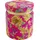 Kare Hocker Flower Fever Polyester 39 x 47 x 39 cm Pink