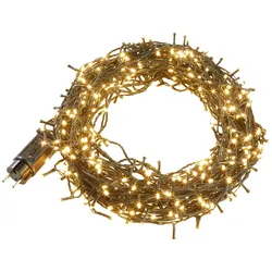 TECTAKE Lichterkette Weihnachten mit 8 Funktionen - 500