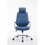 Stoff blau