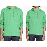 Ralph Lauren Kapuzensweatshirt POLO RALPH LAUREN Hooded T-Shirt Shirt Jersey Hoodie Retro Preppy Swea