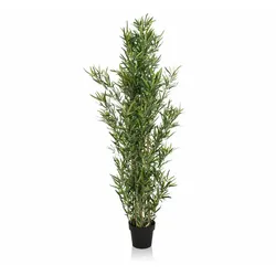bümö plants Bambus Strauch - Täuschend echter Bambus, geruchlose Premium Kunstpflanze für lebendiges Ambiente - authentische, künstliche Pflanzen als
