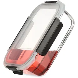 Relaxdays Glasbehälter 1050 ml 12 St.