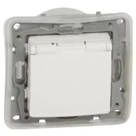 Legrand Schuko-Steckdose Niloe IP44 Ultraweiß 1 St.