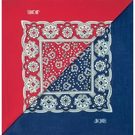 JOB-Kleidung JOB Bandanos CHUCK rot+blau
