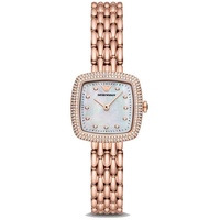 Emporio Armani Uhr für Damen , Zweizeiger Uhrwerk, 26mm na Edelstahlgehäuse mit Edelstahlarmband, AR11496