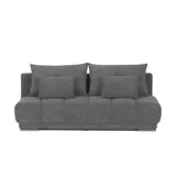 bobb Einzelsofa Isalie de Luxe ¦ grau ¦ Maße (cm): B: 206 H: 92 T: 105.0