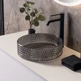 Neoro n40 Glas-Aufsatzwaschtisch Ø 40 x 12 cm