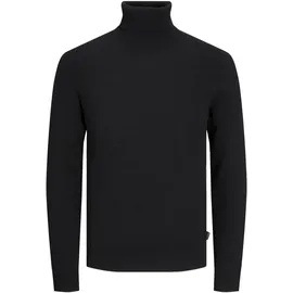 JACK & JONES Emil Knit Rollkragenpullover Black 2XL