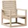 vidaXL 3-tlg. Garten-Lounge-Set Massivholz Kiefer