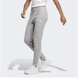 adidas Essentials Linear French Terry Cuffed Pants Grey