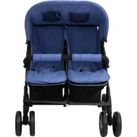 vidaXL Geschwisterwagen marineblau 10344