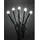 Konstsmide Mini-Lichterkette Micro LED 1 m gefrostet warmweiß