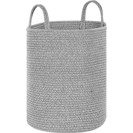 Beliani Aufbewahrungskorb SARYK 2er Set  onesize  Grau